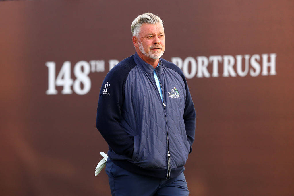 Darren Clarke at Royal Portrush in 2019
